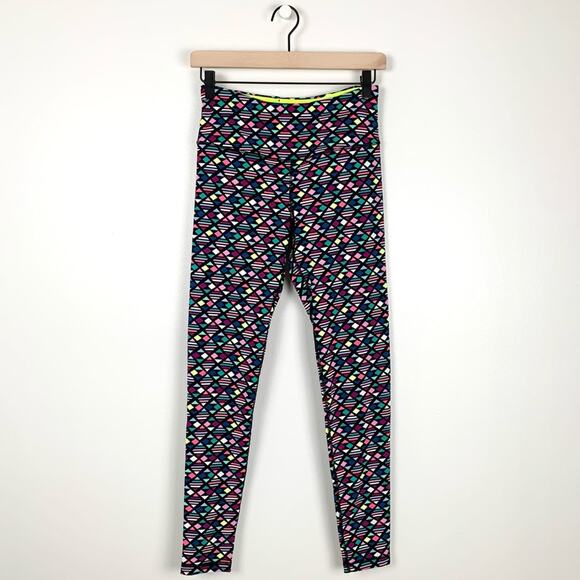 Victoria’s Secret Sport Geometric Neon Leggings - Picture 1 of 10